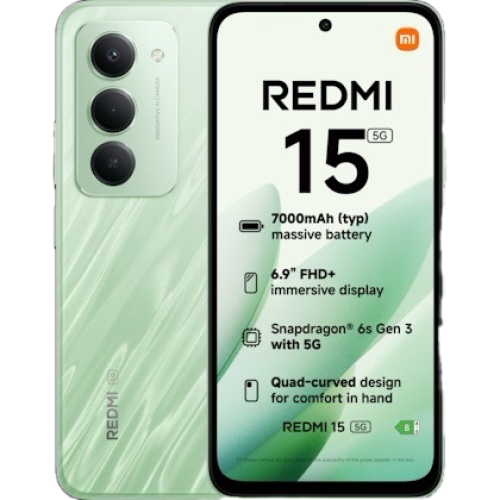 Redmi 15 5G 256 GB Ripple Green