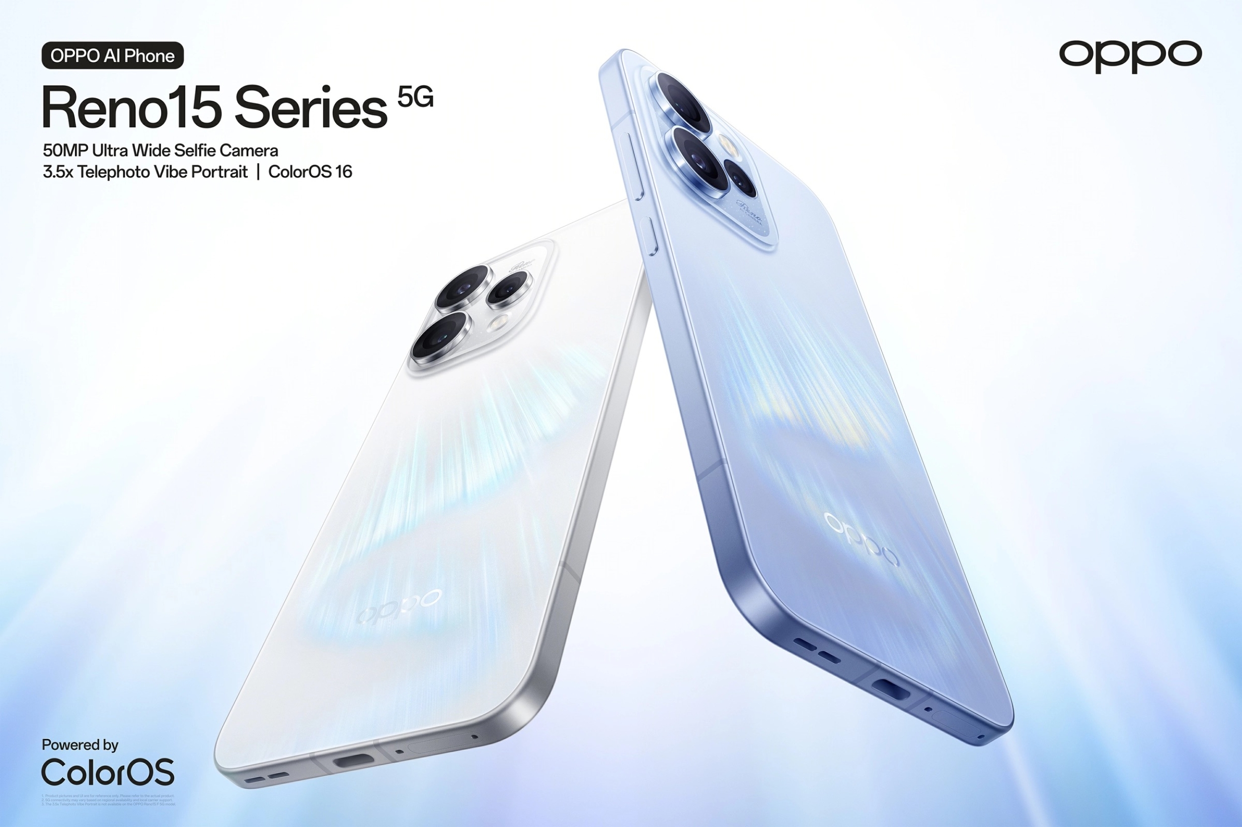 Oppo Reno 15 series gepresenteerd