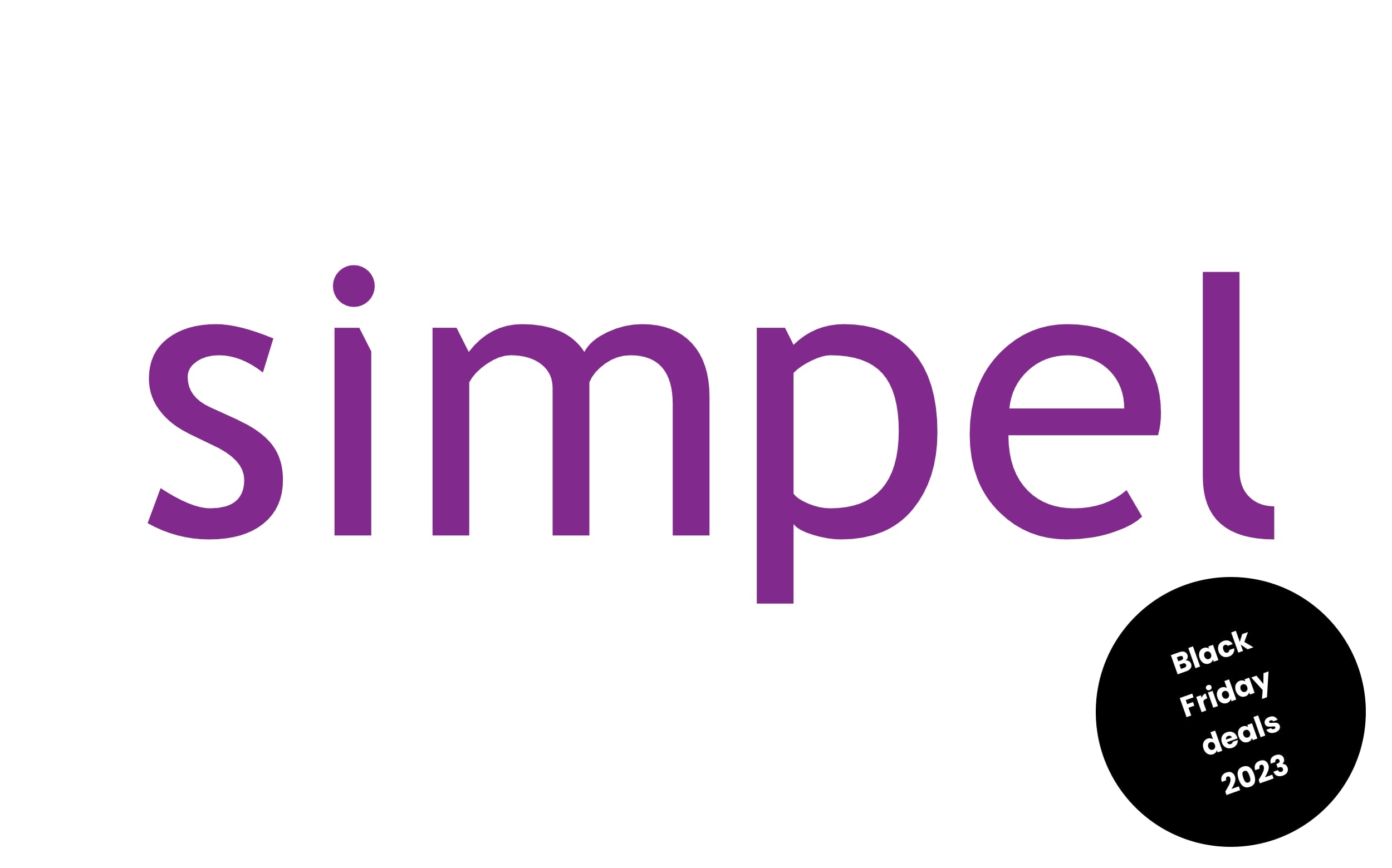 Simpel Black Friday deals 2023