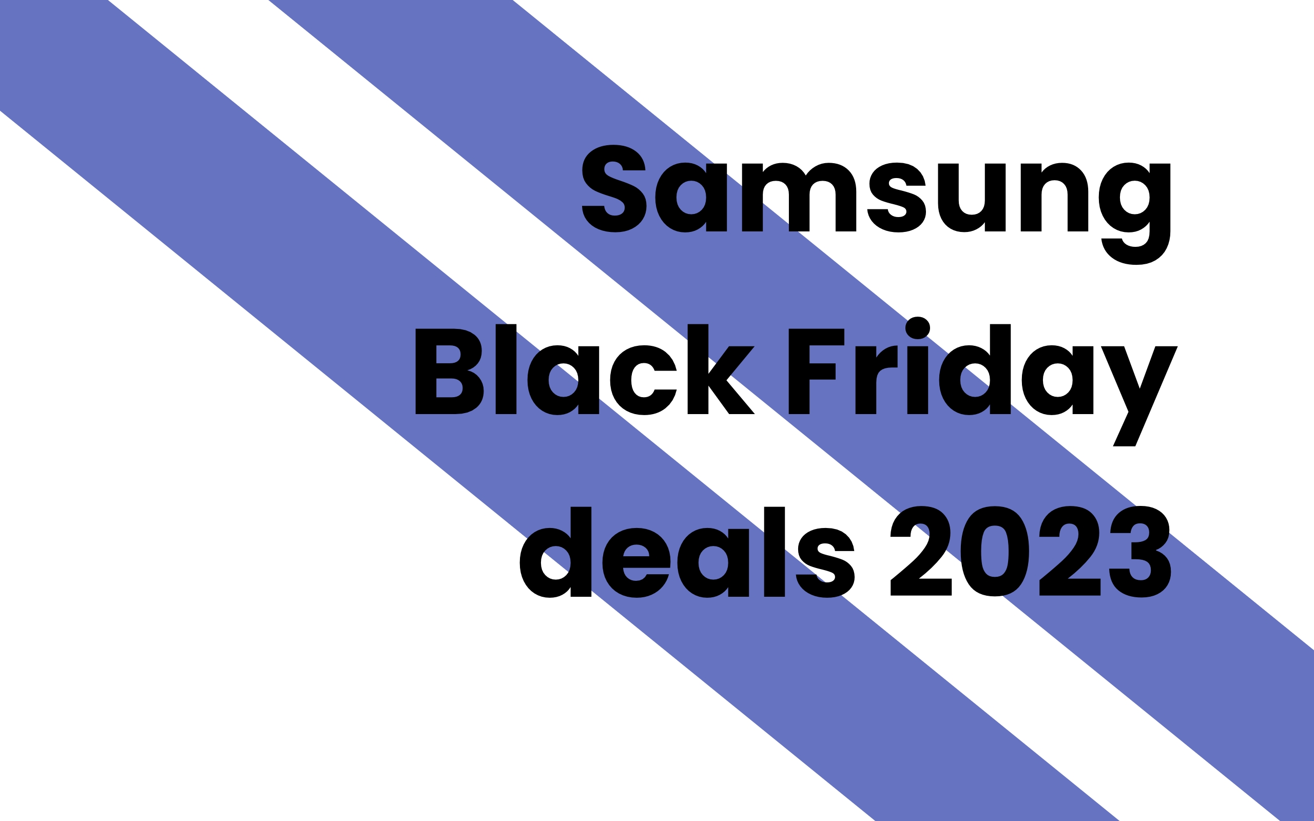 Samsung Black Friday