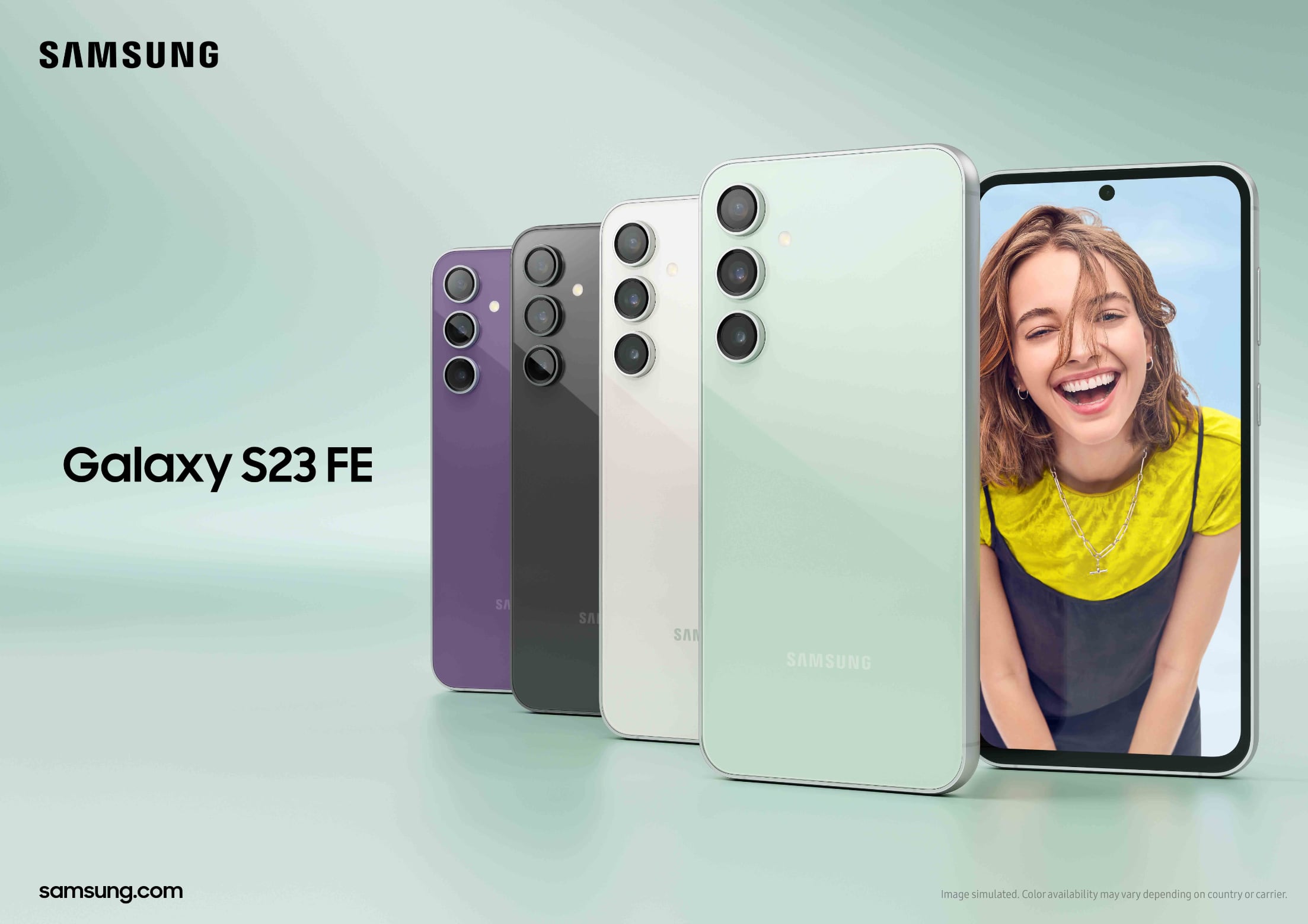 Samsung Galaxy S23 FE aankondiging
