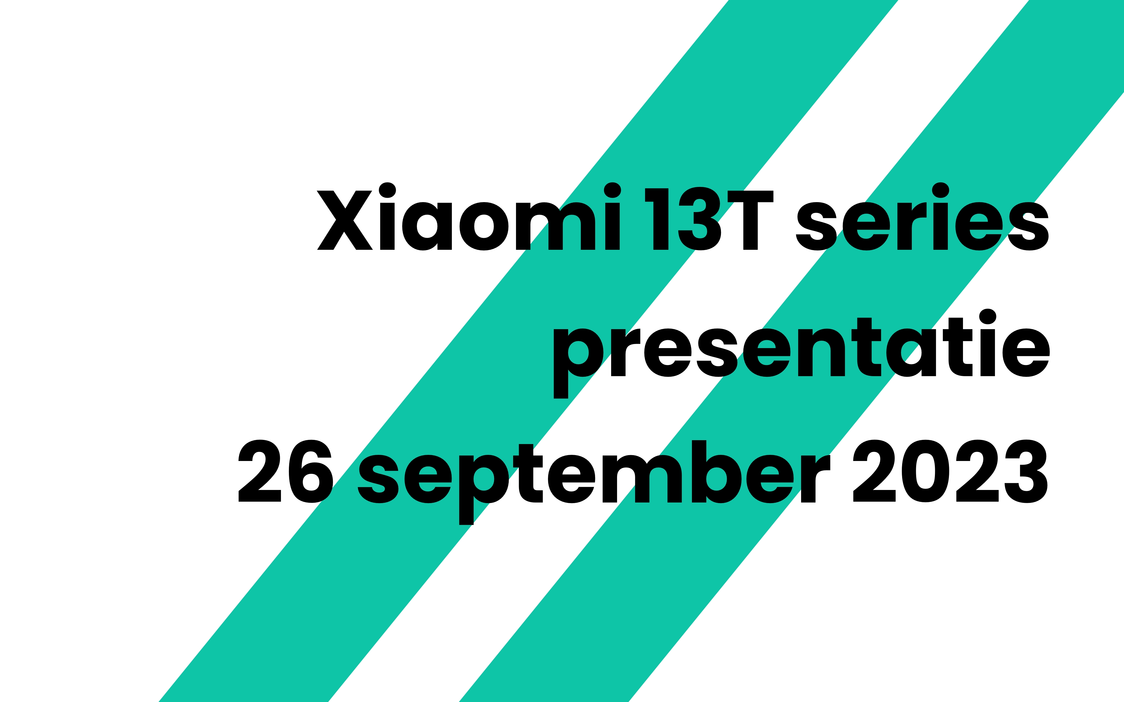 Xiaomi 13T series event