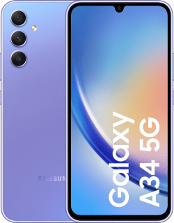 Samsung Galaxy A34 5G 256 GB Awesome Violet