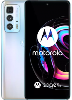 Motorola Edge 20 pro Iridescent White