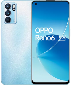 Oppo Reno6 5g 128 GB Arctic Blue