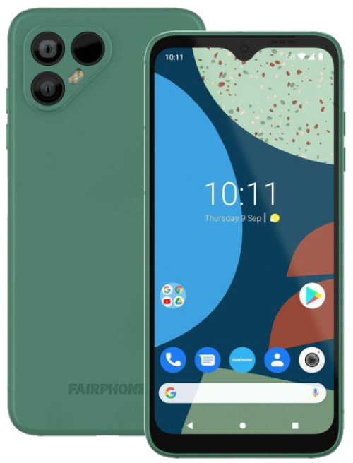 Fairphone 4  256 GB Groen
