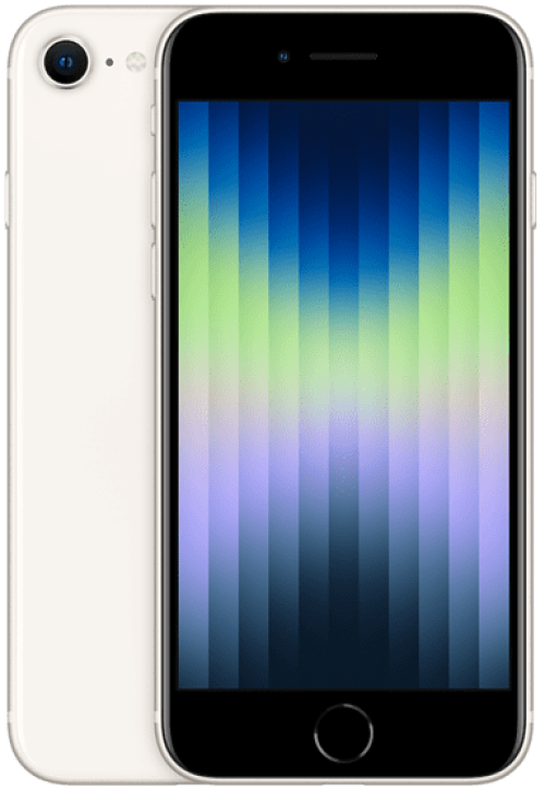iPhone SE 2022 128 GB sterrenlicht