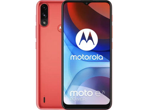 Moto E7i  Power 32 GB Coral Red