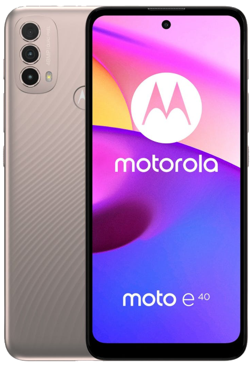 Moto E40 64 GB Pink Clay