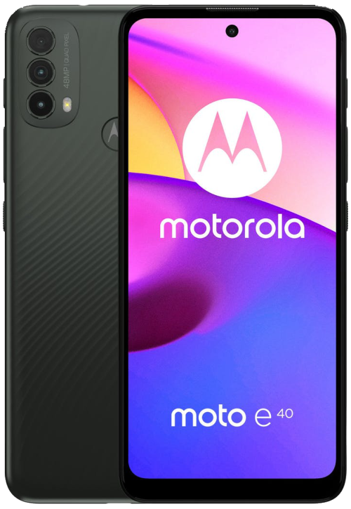 Moto E40 64 GB Carbon Grey