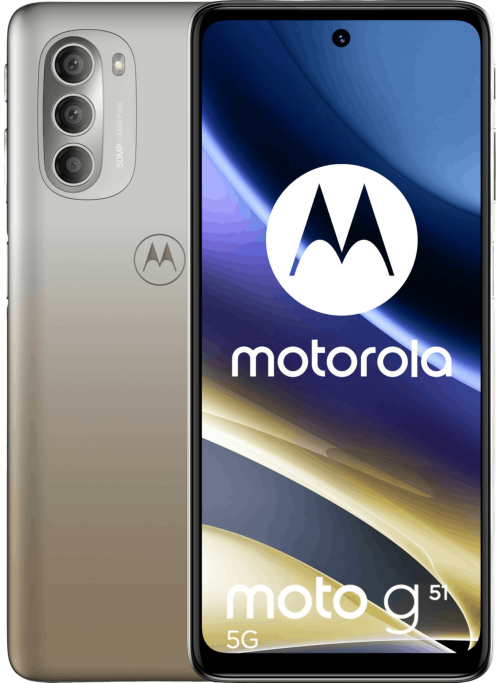 Moto G51 128 GB Bright Silver