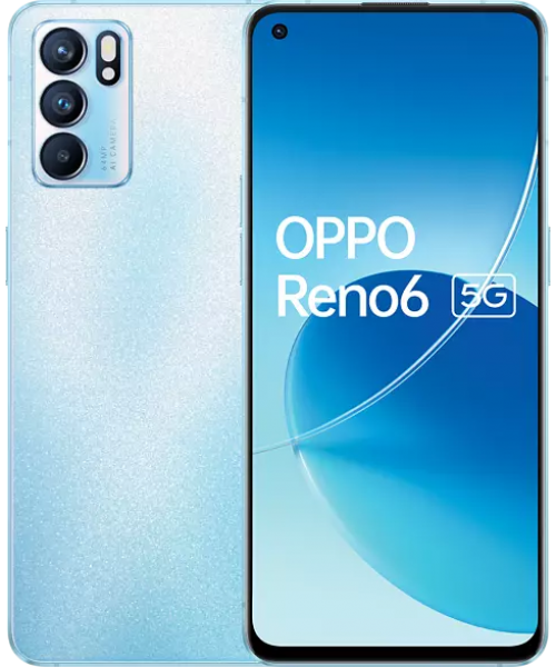 Reno6 5g 128 GB Arctic Blue