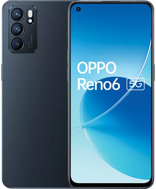 Reno6 5g 128 GB Stellar Black