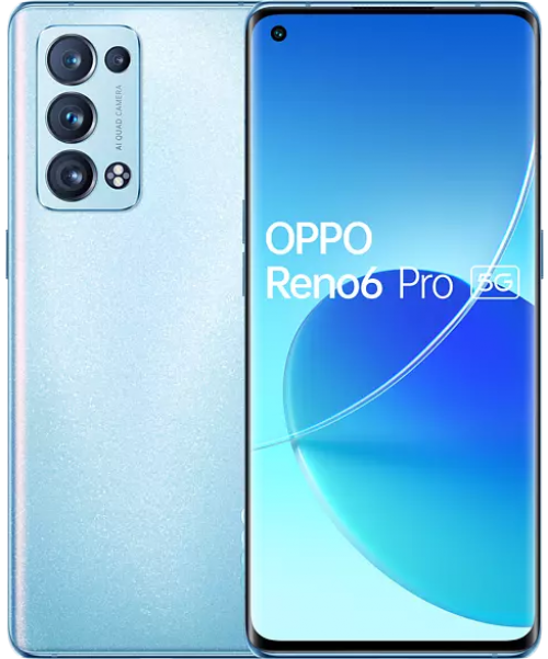 Reno6 Pro 5G 256 GB Arctic Blue