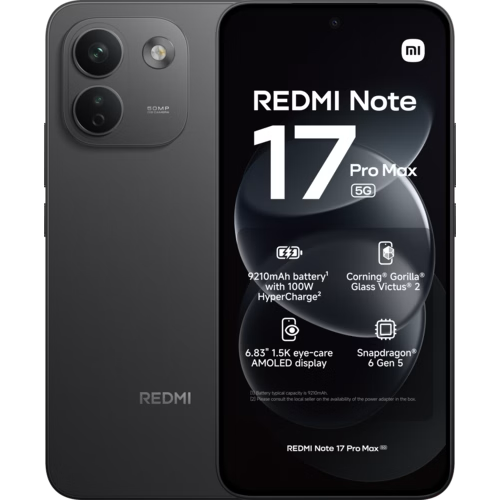 Redmi Note 17 Pro Max 5G 512 GB Black